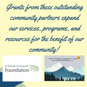For-Your-Support-community partners South Lake Tahoe Family Resource Center